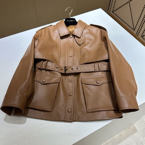 Yves Saint Laurent Exclusive Stylish and Versatile Imported Lambskin Jacket