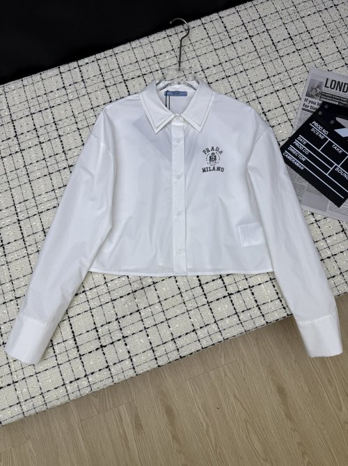 Prada Elegant Printed Shirt for Effortless Style