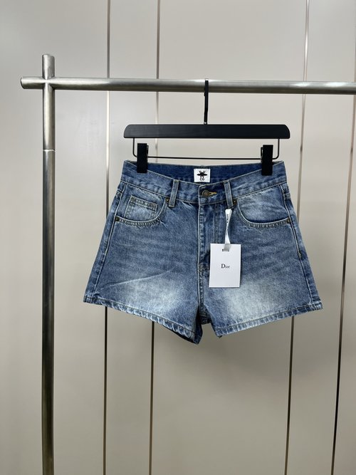 Dior High-quality Imported Cotton Jeans with Gradient Print