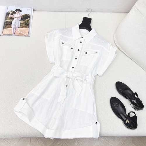 Zimmermann Lazy and Stylish Linen Overalls with Pockets