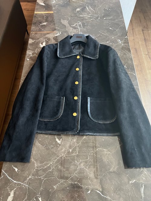 Celine Fashionable Imported Lambskin Garment with Custom Logo and Slimming Design