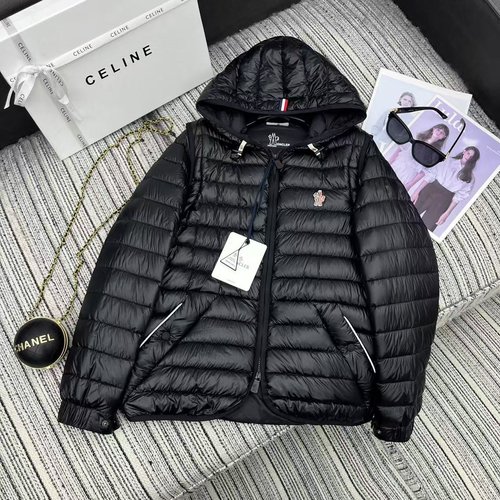 Moncler Mon Series Hooded Slim-Fit Down Jacket with Detachable Sleeves