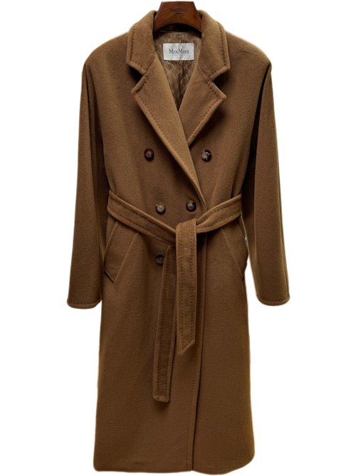 Max Mara Classic Coat with Hanger, Bag, and Dust Cover