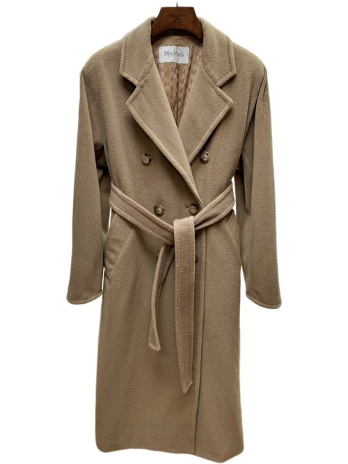 Max Mara Classic Garment with 10% Cashmere and 90% Wool, with Hangers and Bags