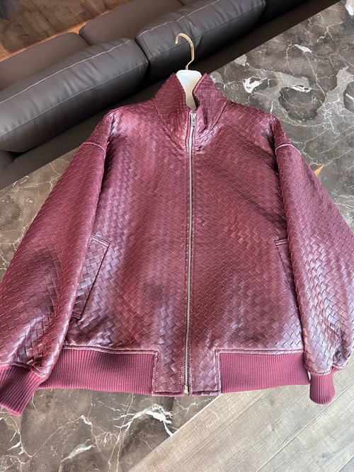 Bottega Veneta Classic Vintage Jacket with Heavy-Weight Weaving