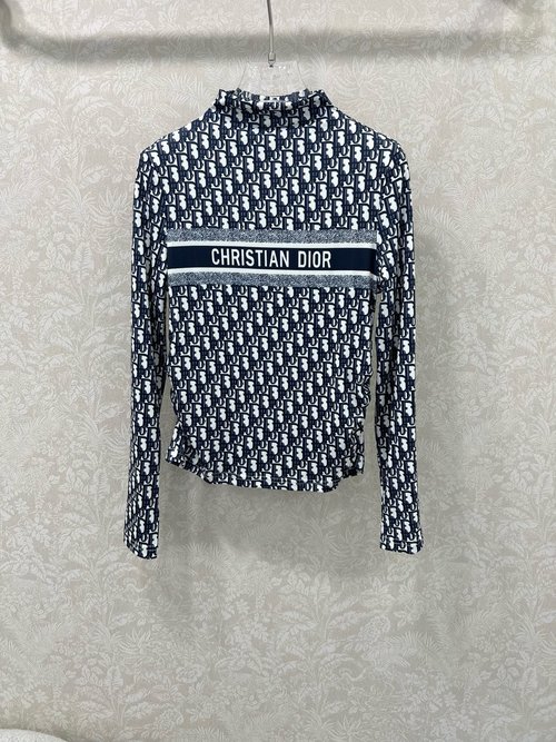 Dior Breathable Mesh Camisole with Chic D Logo for Layering