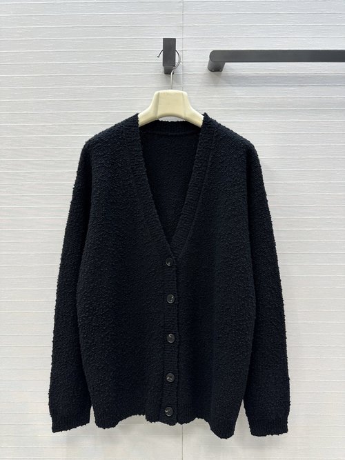 The Row Exclusive Release: Minimalist Loose-Fit Wool Knit Cardigan