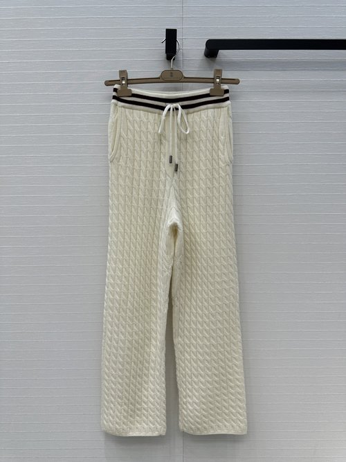 Brunello Cucinelli Tennis Capsule Series Cashmere Trousers, Timeless Style