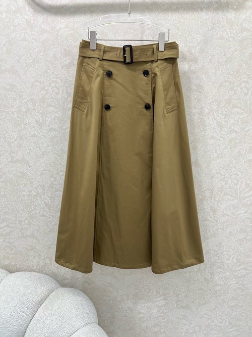 Burberry Double - Breasted Trousers with Custom Emblem and Excellent Fit