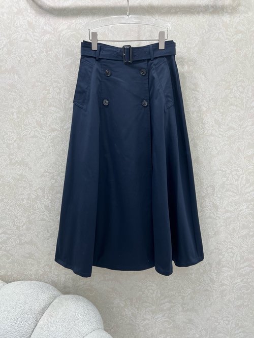 Burberry Double - Breasted Trousers with Custom Emblem and Excellent Fit