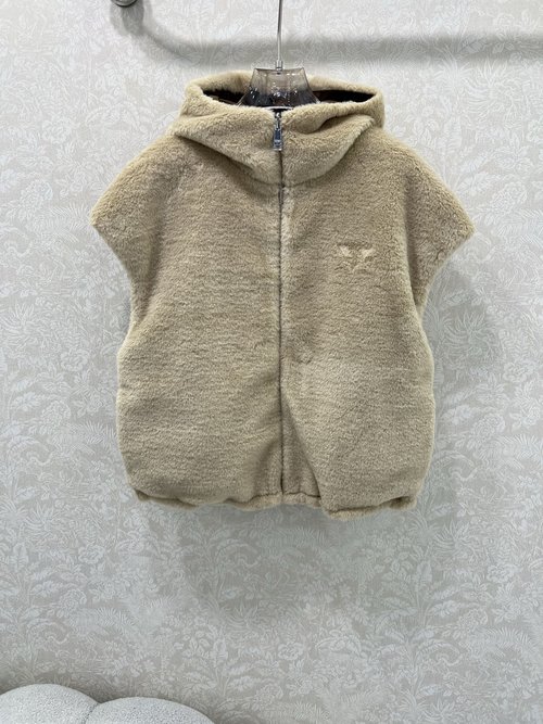 Prada Versatile Double - Sided Vest with Logged and Adjustable Design