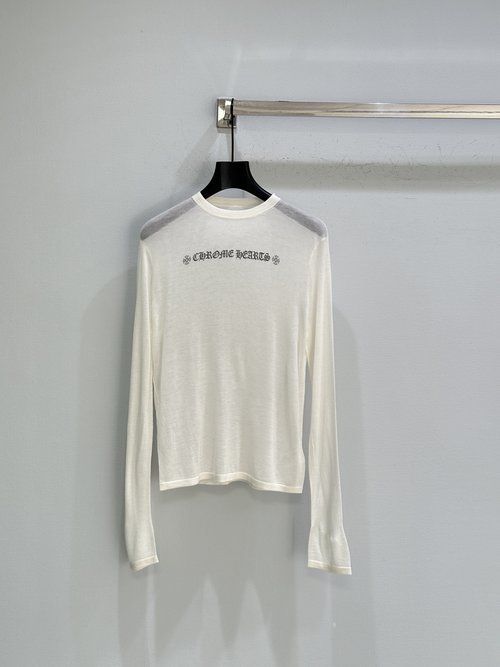 Chanel Understated Dopamine Shirt with Brand Logo Embroidery