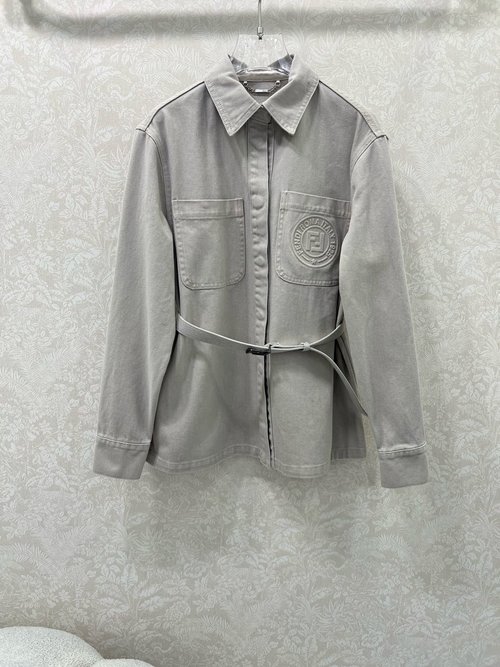 Fendi FEND Collection: Shirt with 3D Logo, Versatile