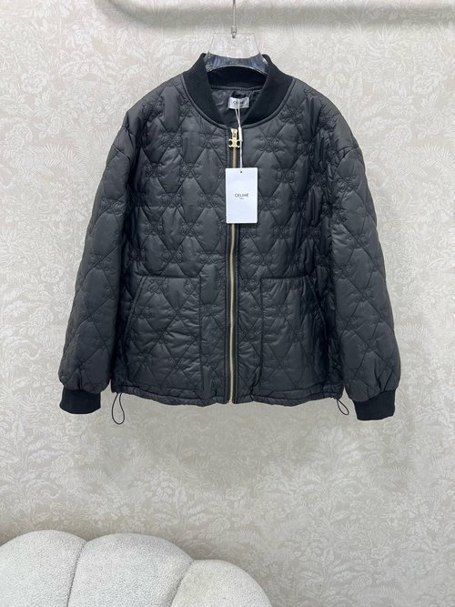 Celine Kaimen-Embroidery Cotton Coat, Stylish and Versatile, New Arrival