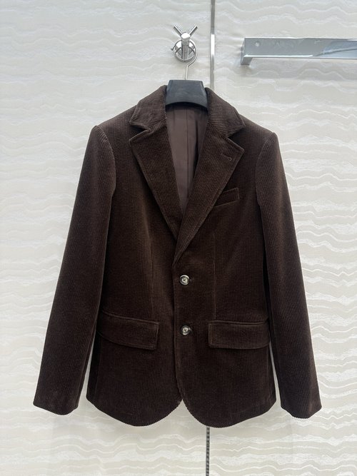 Polo Ralph Lauren Exclusive First-Release RL American-Style Chocolate Corduroy Suit Jacket