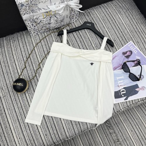 Dior Recommended Tencel Wool Sling Top, Comfortable and Stylish
