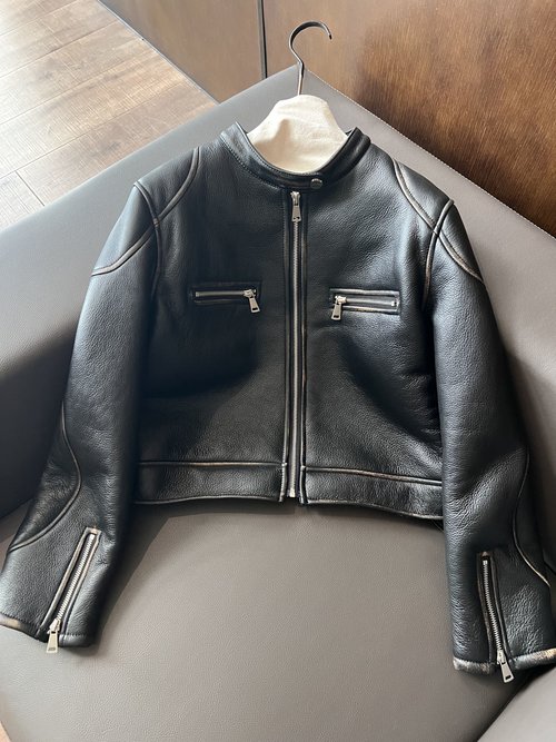 Miu Miu Sweet-cool Vintage-style Fur-lined Outerwear