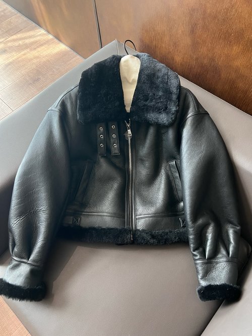 Miu Miu Sweet-cool Vintage-style Fur-lined Outerwear