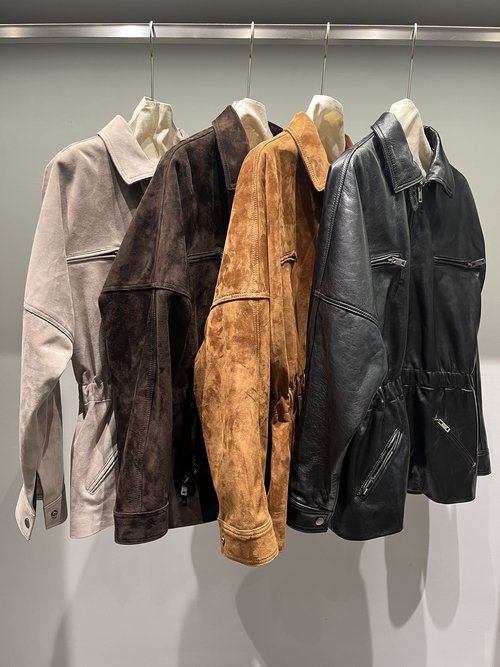 Yves Saint Laurent Elegant Black Special Sheepskin Jacket with a Perfect Fit