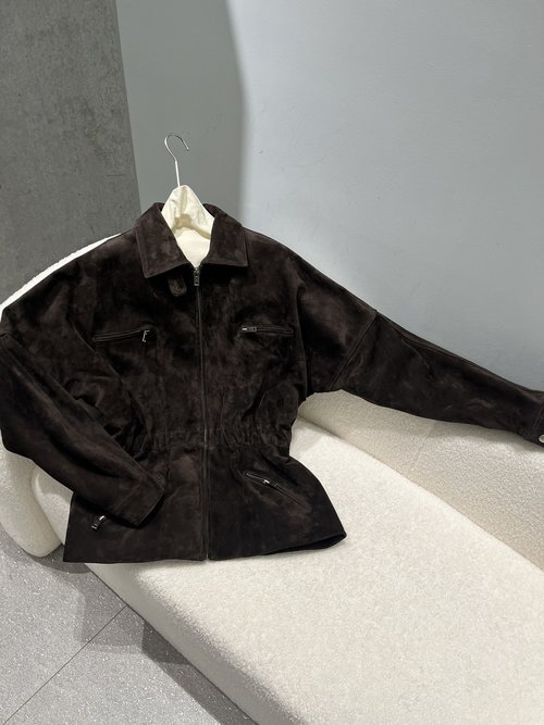 Yves Saint Laurent Elegant Chocolate-Colored Jacket