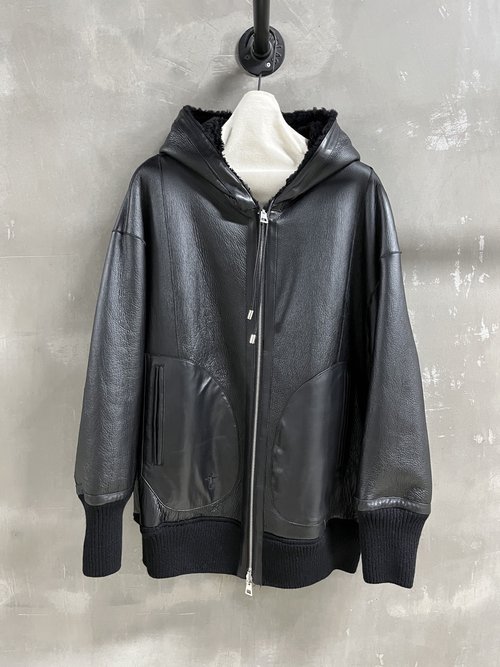 Chanel Luxury Fur-Combined Garment, Simple Design, Imported Merino Wool Fur