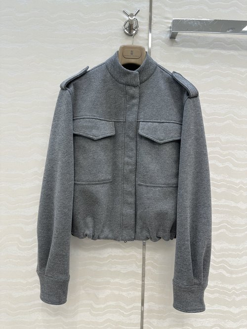 Brunello Cucinelli Exclusive Italian Luxury Minimalist Casual Jacket in Soft Imported Fabric