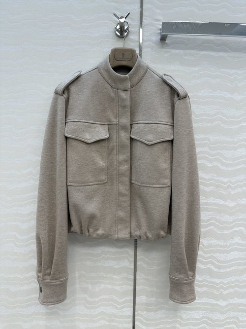 Brunello Cucinelli Exclusive Italian Luxury Minimalist Casual Jacket in Soft Imported Fabric