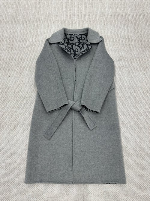 Burberry New Jacquard Woolen Overcoat