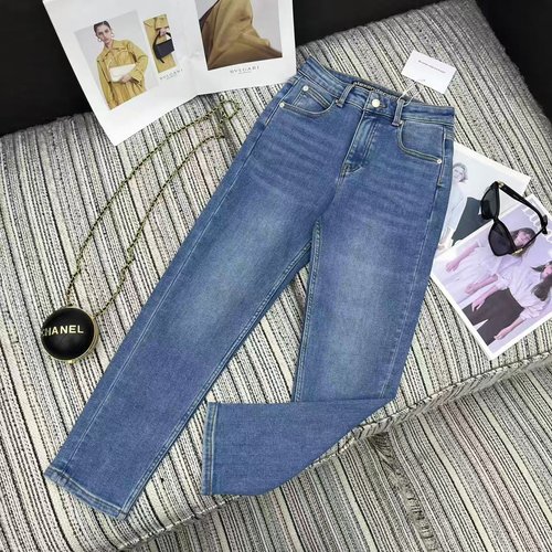 Alexander Wang Lined-fleece Denim Pencil Pants