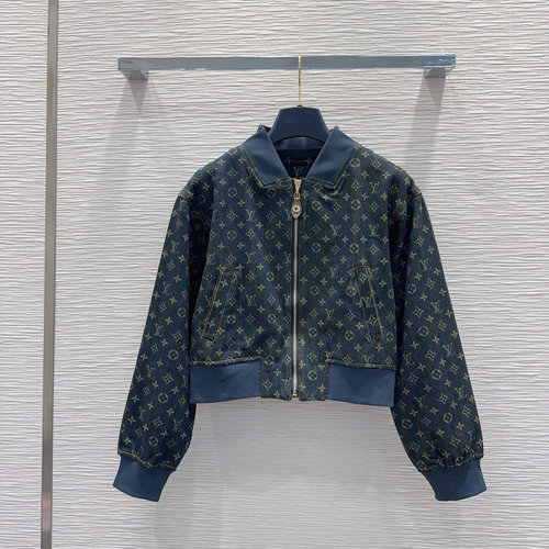 Louis Vuitton Fashionable Denim Jacket with Cool Style