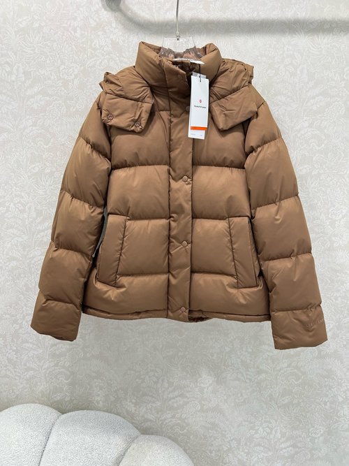 Fendi Goose Down Puffer with Adjustable Waist and Detachable Hood