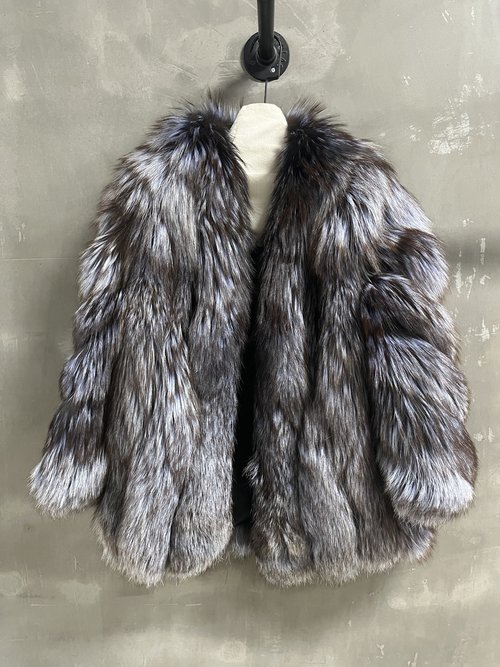 Celine Classic Vintage Design Piece with Imported Fox Fur Details