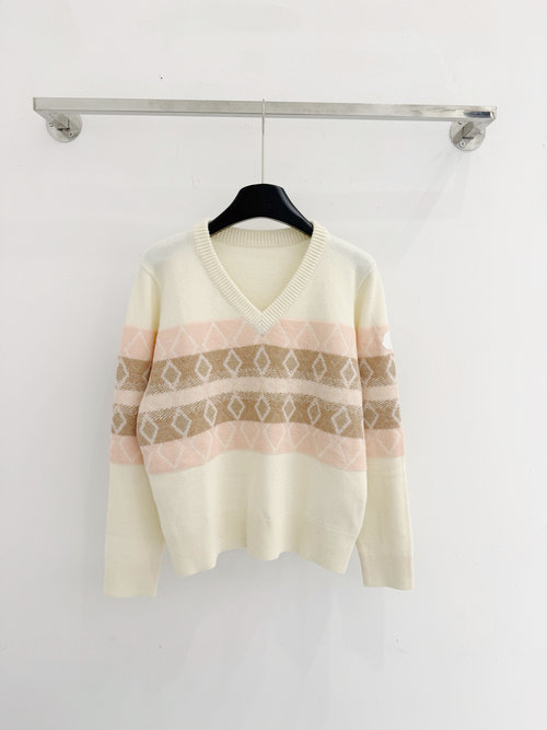 Moncler Wool V - Neck Slim - Fit Dress for Commute and Party