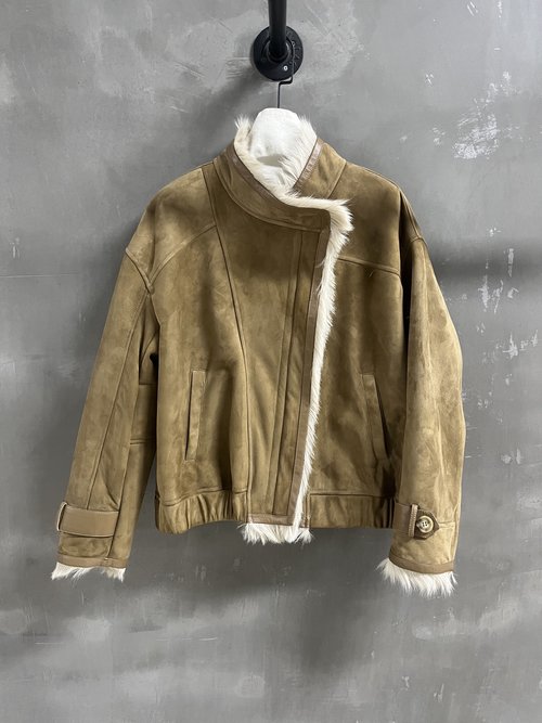 Loro Piana Timeless Old Money Style Cashmere Fur One-piece