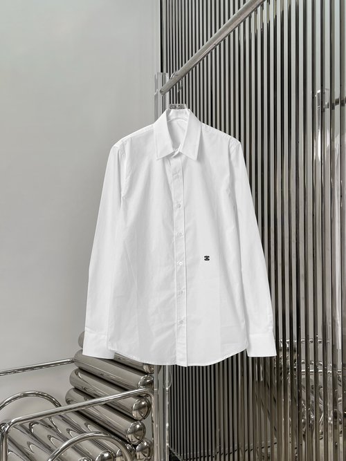 Celine Classic Shirt with Arch Embroidered