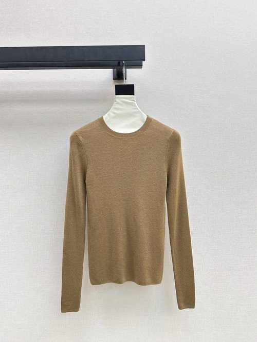 Loro Piana Wool Knit Basic Base Layer, Soft and Comfortable