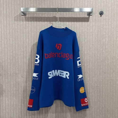 Fendi Ski Sweater with Brand Logo and Ski Elements