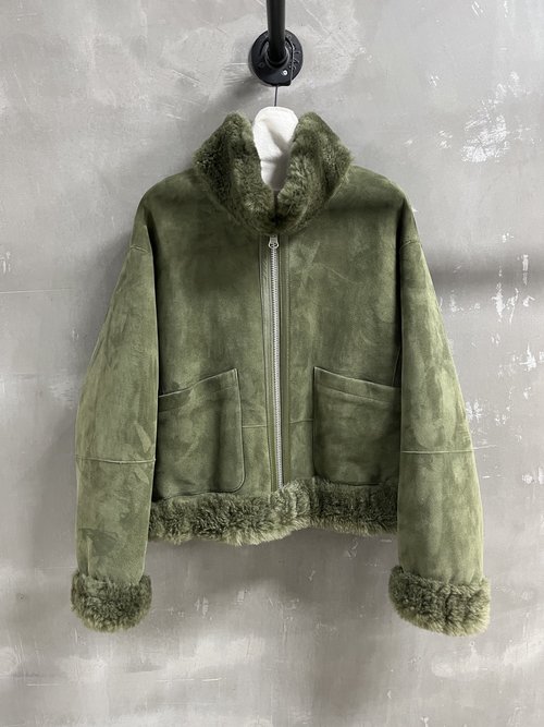 Loro Piana Classic Reversible Fur and Leather Blend Coat, Practical and Elegant