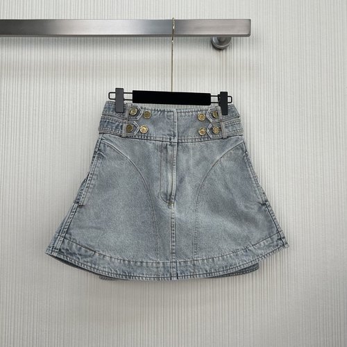 Zimmermann Denim Mini Skirt: Retro and Flattering New Arrival
