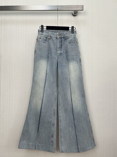 Loewe Zim: Flared Wide - Leg Jeans, Trendy and Versatile