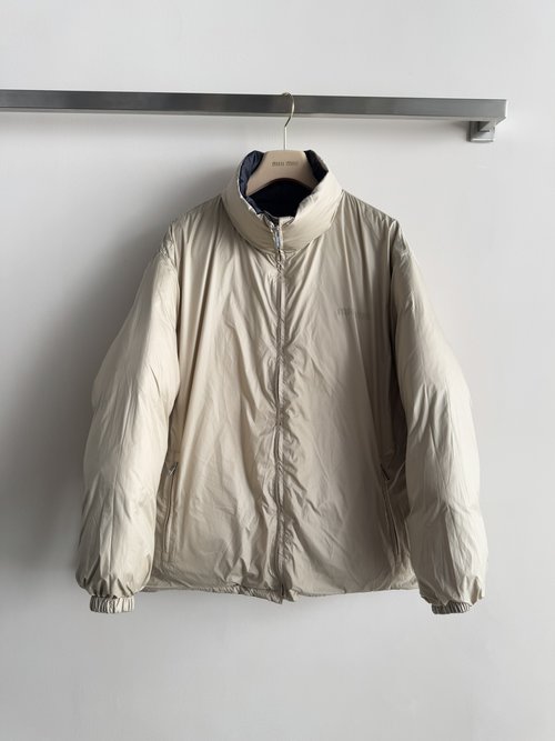 Versace Reversible Down Jacket with Iconic Logo