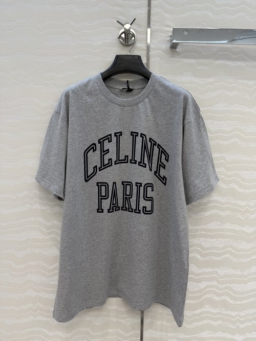 Versace Popular Oversized Short-Sleeve T-Shirt with Velvet Logo