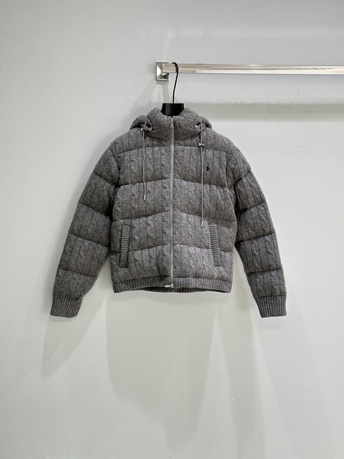 Yves Saint Laurent Vintage Style Down Jacket with Removable Hood