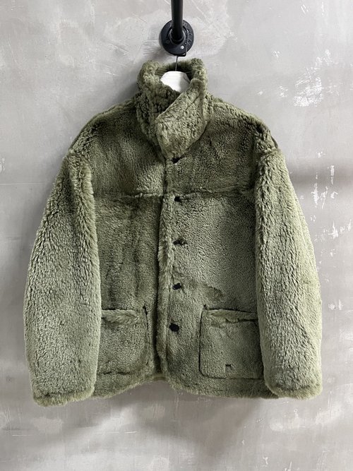 Miu Miu Elegant Imported Merino Wool Reversible Fur Apparel