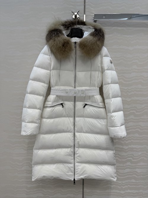 Moncler High-end Original Customizable Long Hooded Goose Down Jacket
