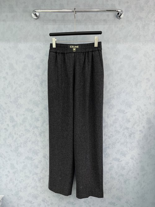Celine High - Quality Wool Comfortable Casual Pants