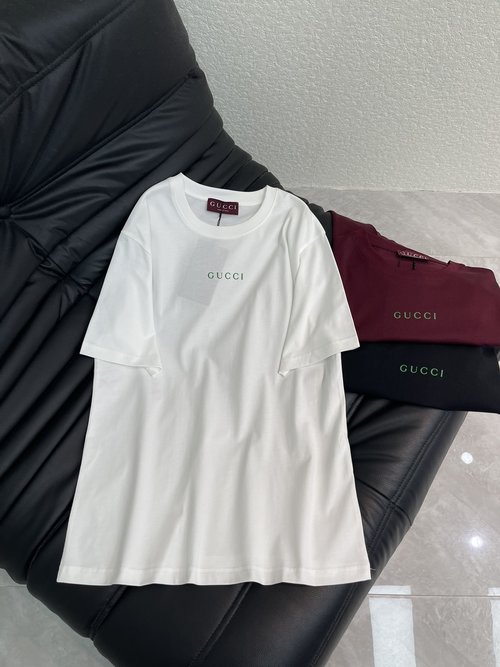 Gucci Silk-cotton Round-neck Printed T-shirt, Comfortable