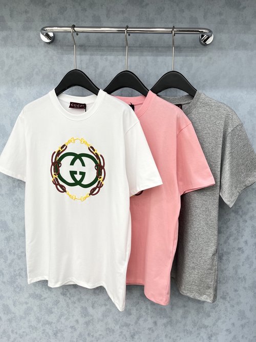 Gucci Custom - Printed Multi - Color Loose Short - Sleeve T - Shirt