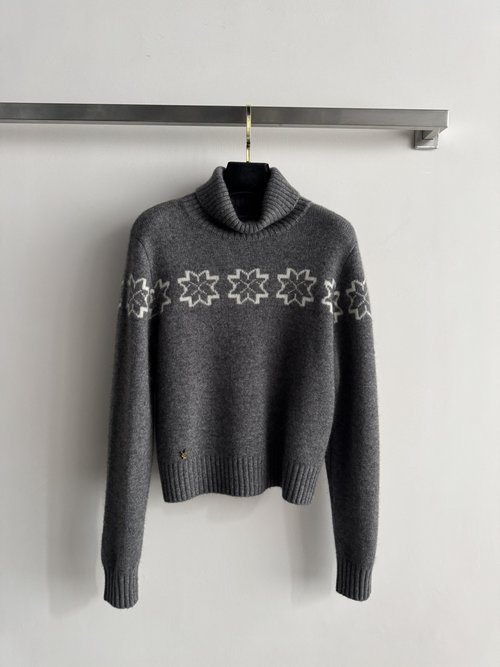 Yves Saint Laurent Comfortable Cashmere Blend High - Collar Sweater