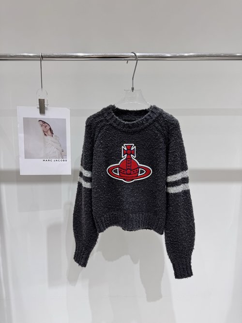 Vivienne Westhood New Arrival Saturn - designed Wool Knit Garment